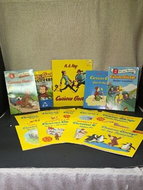 Lot of 14 Curious George Series Kids Picture Books by Margret & H.A. Rey - PB